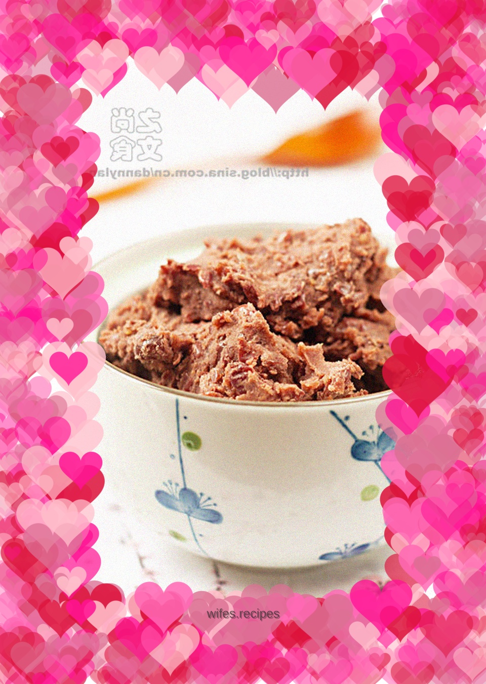 Osmanthus and red bean paste