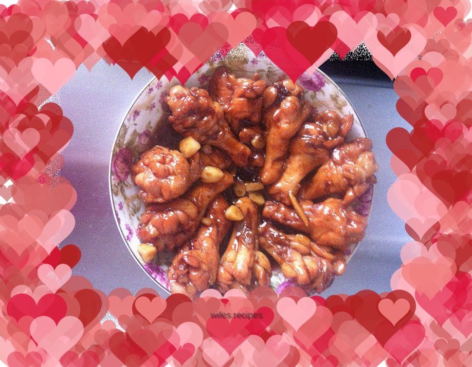 Coke chicken wing root