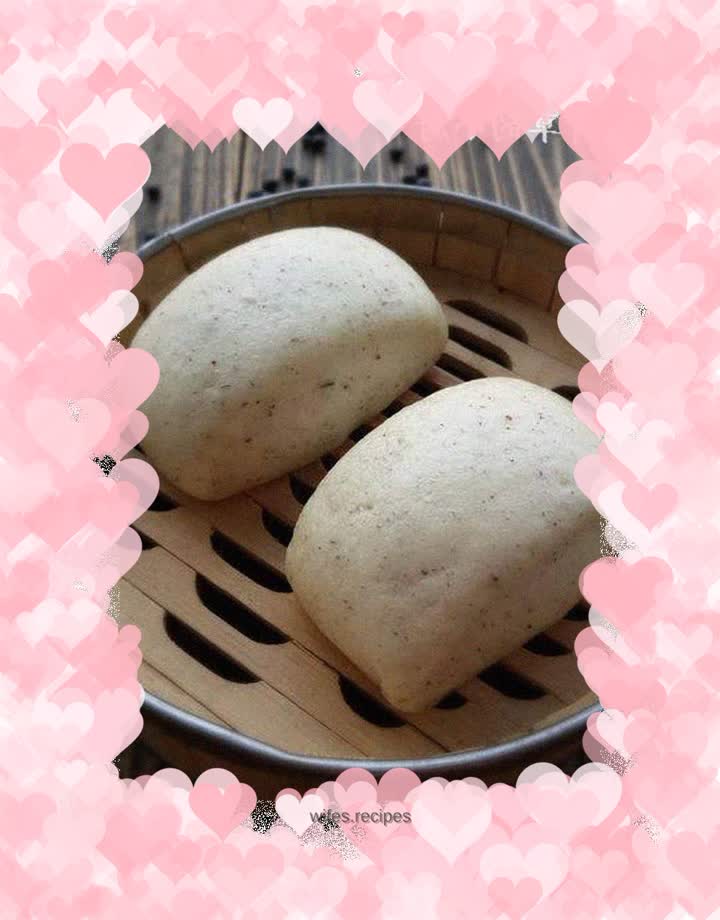 Black bean dregs steamed buns