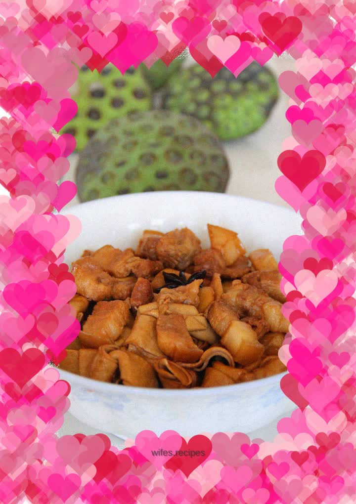 Mid-Autumn Festival Family Banquet - Braised Pork Belly with Thousands of Knots