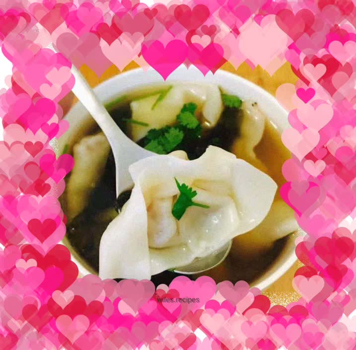 Fresh meat wontons