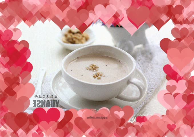 Red dates and walnut rice cereal