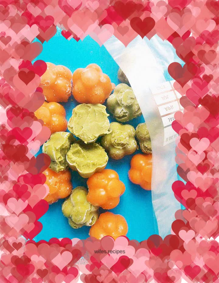 [Tuner&Roller Kitchen] Complementary food for baby❤Carrots, pea puree❤
