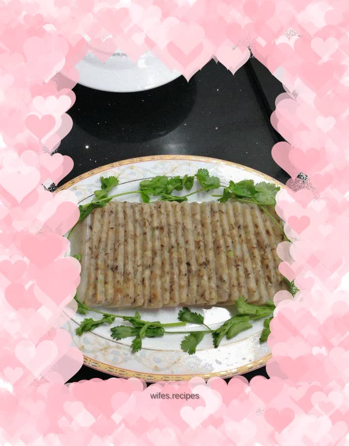 Mushroom and pork skin jelly