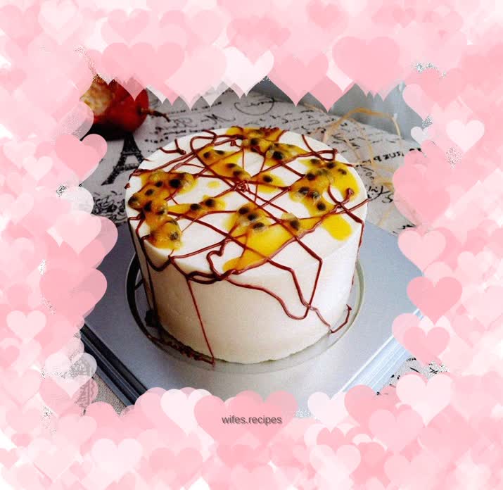 Passion fruit mousse