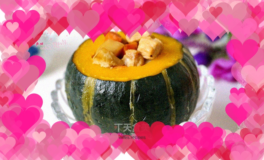 Chicken and Assorted Pumpkin Cup