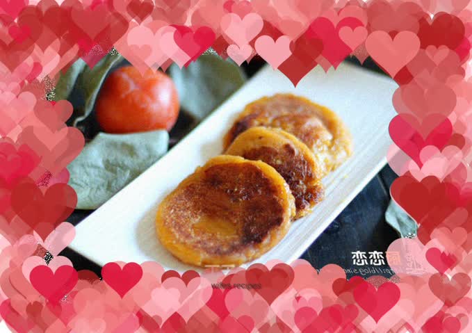 Golden Persimmon Cake