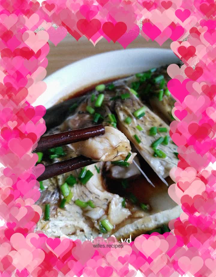 Home cooking – Steamed bream