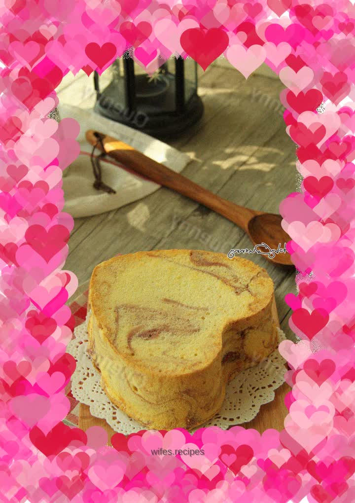 【Tianjin】Purple sweet potato marble chiffon cake