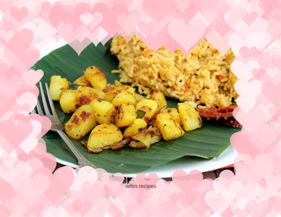 Indian traditional potato snacks