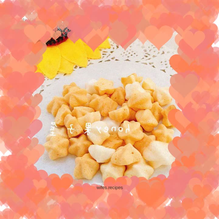 Yogurt dissolved bean star