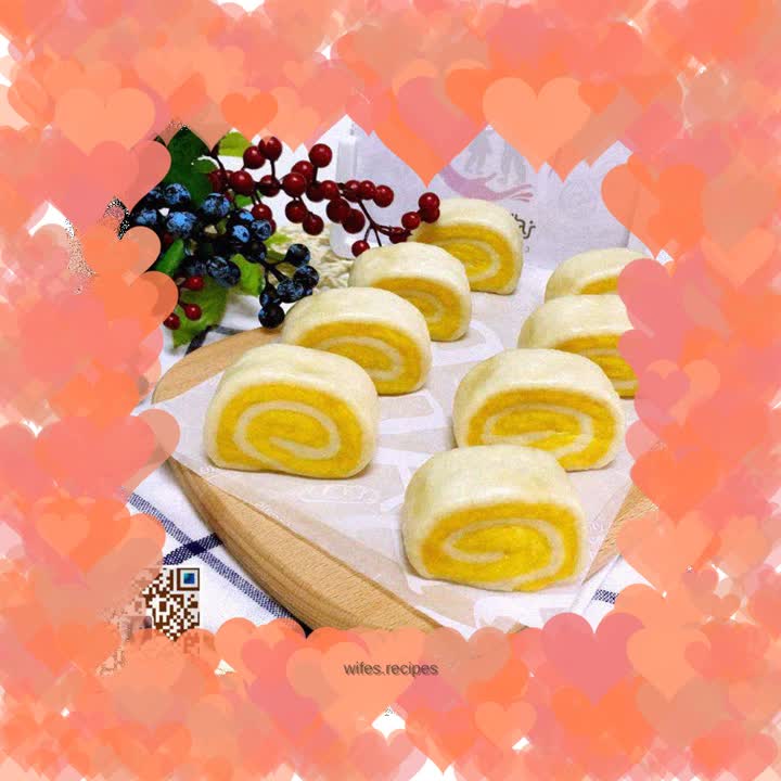 Baby complementary food two-color steamed buns