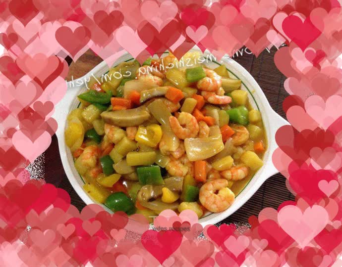 【Curry Potato and Shrimp】----delicious and refreshing