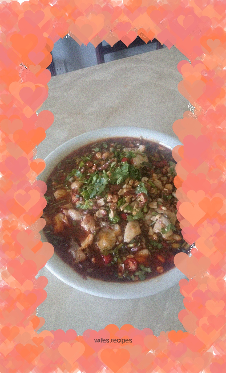 Boiled fish (slightly spicy)