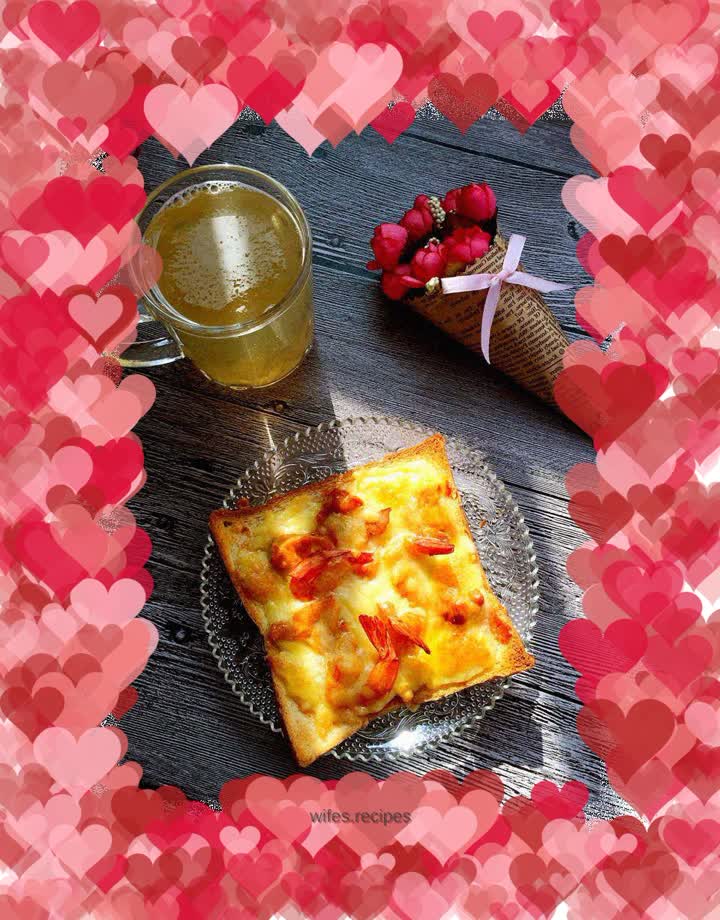 Surf and Turf Toast Pizza