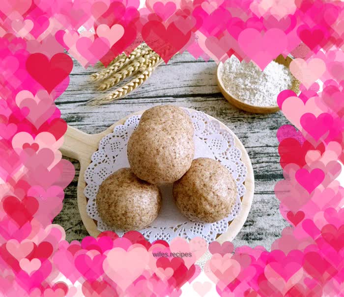 Whole wheat steamed buns