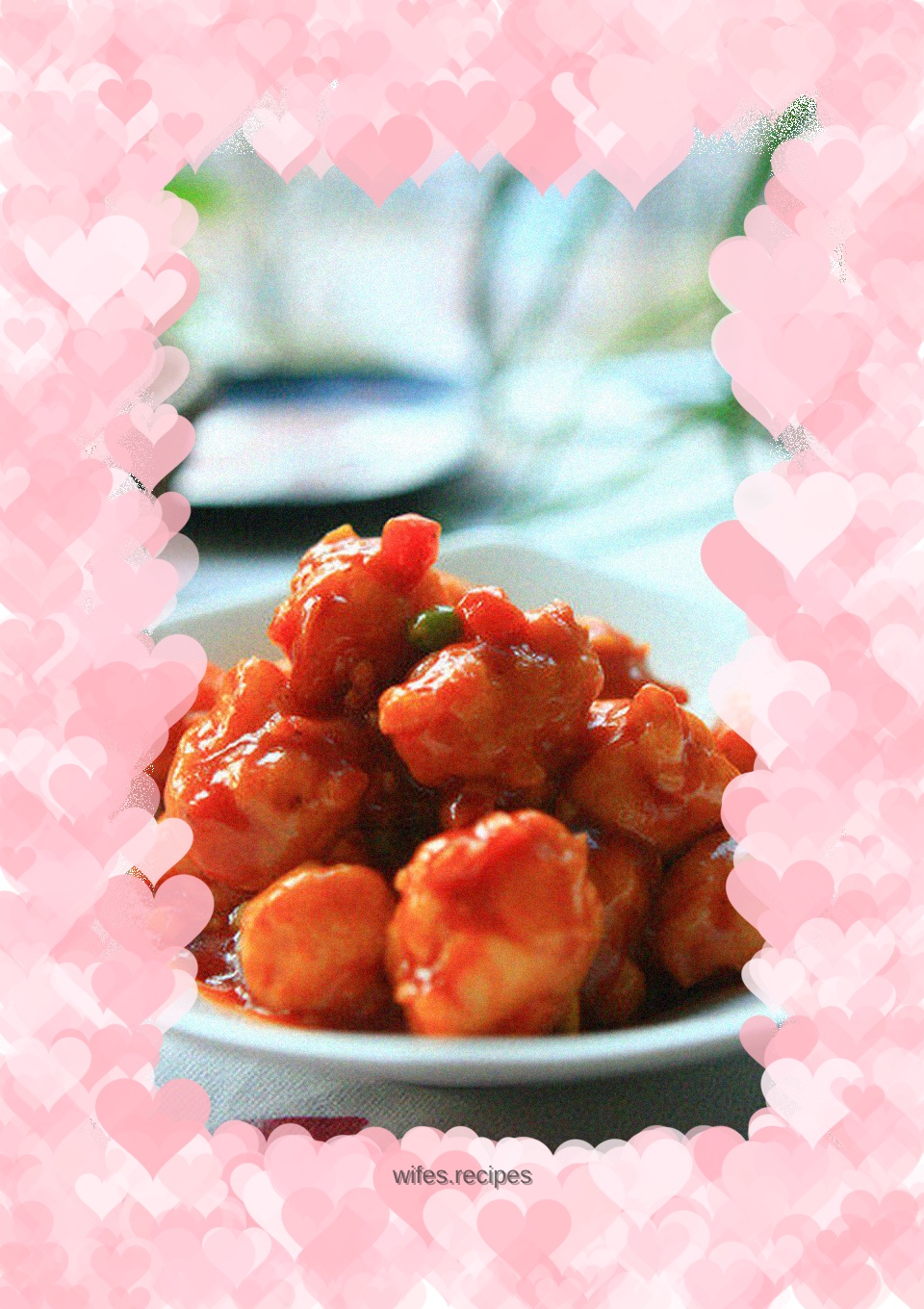Sweet and sour fish balls