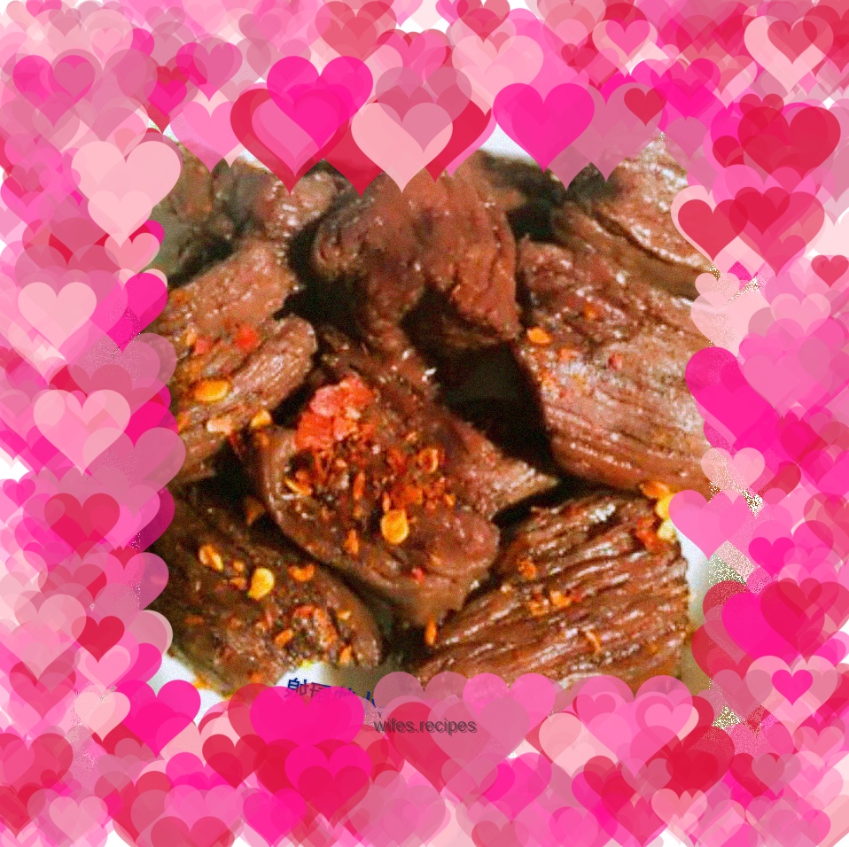 Homemade air-dried beef jerky