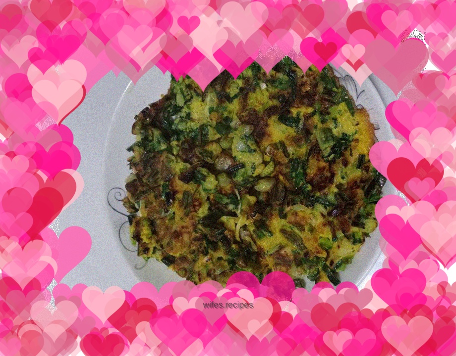 Buckwheat fried eggs