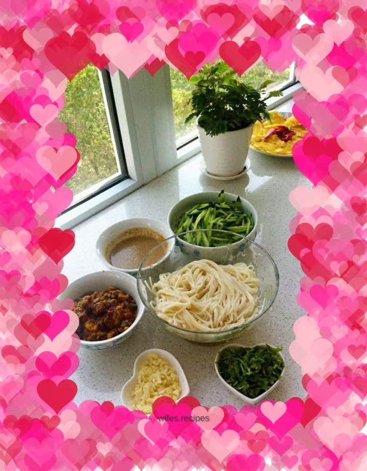 Simple fried noodles