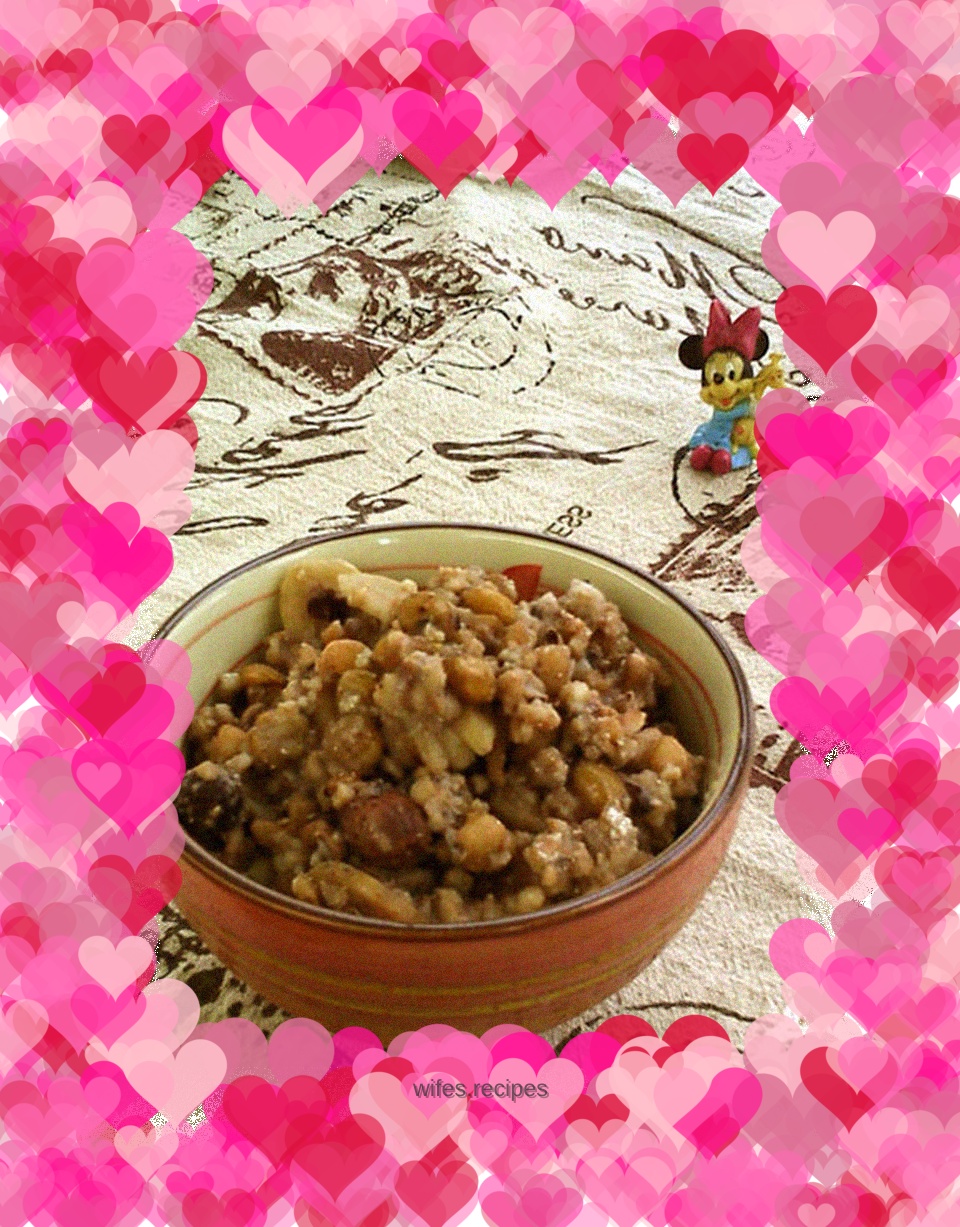 Six-flavor yam porridge