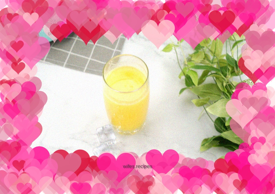 【Refreshing Summer Juice】Orange Juice