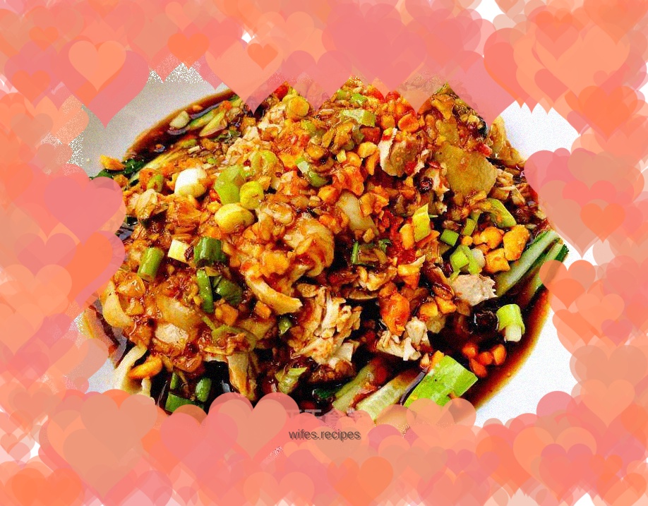 Chicken with Cucumber Saliva