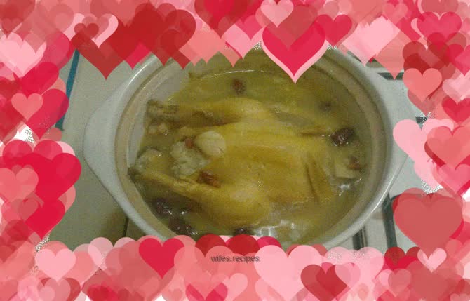 Sticky Rice Chicken Soup