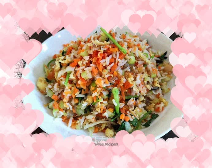 Fried Rice with Minced Pork and Shrimp