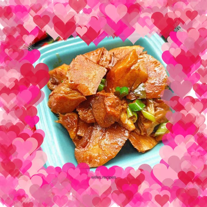 Roast mutton with winter bamboo shoots