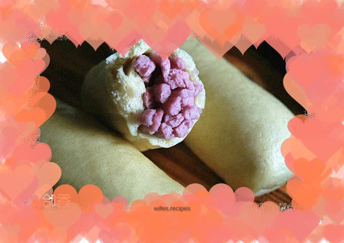 Purple Sweet Potato Silver Roll