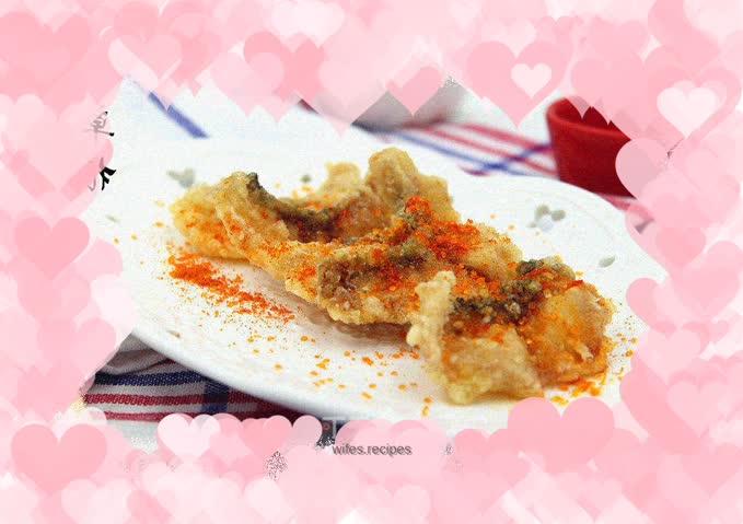 Salt and pepper fish fillet