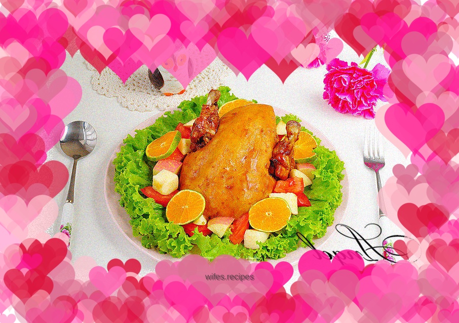 Thanksgiving roast chicken