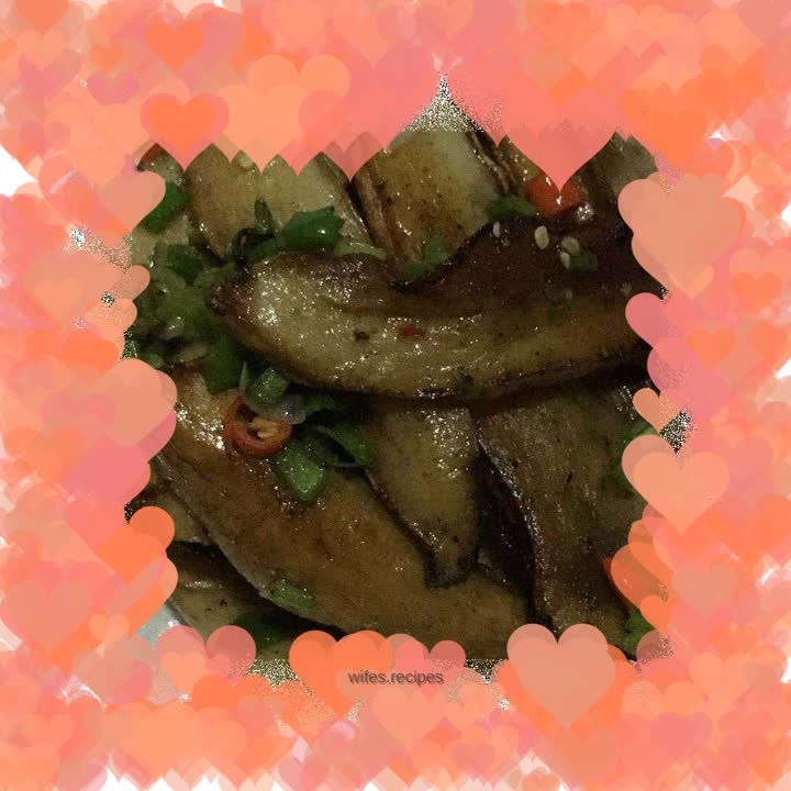 Salt and pepper king oyster mushroom