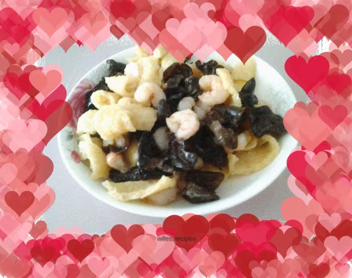 Fried three delicacies