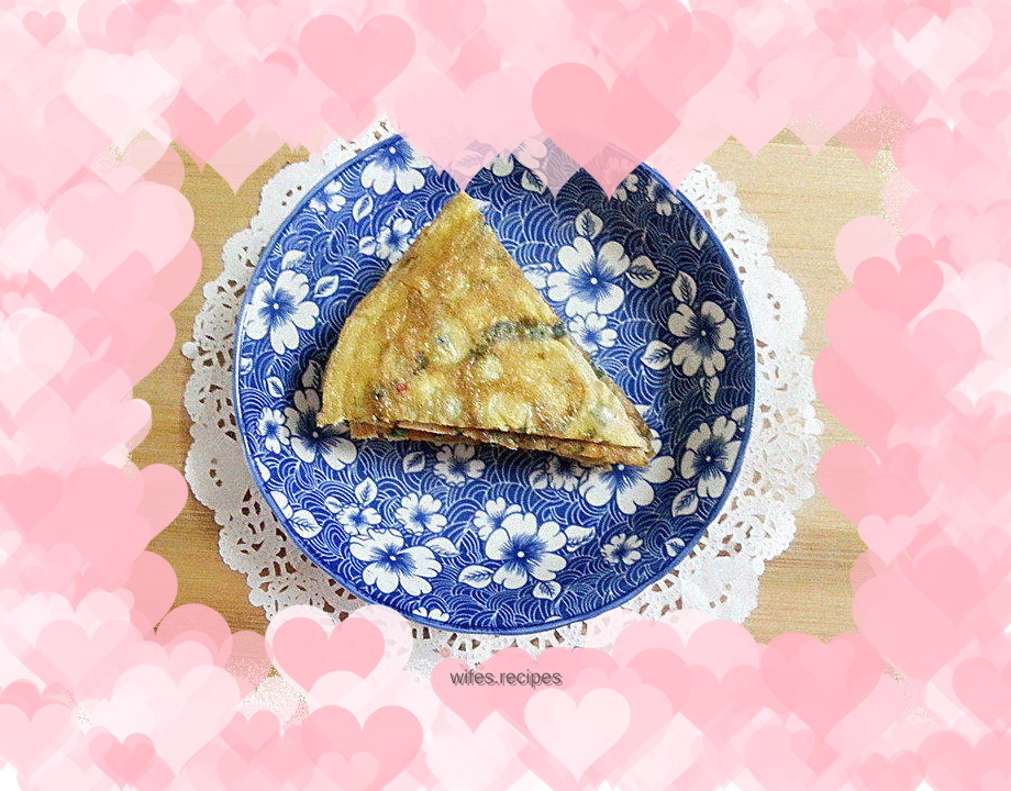 Perilla Leaf Egg Pancake