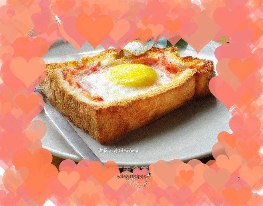 Tomato Sun-Egg Toast