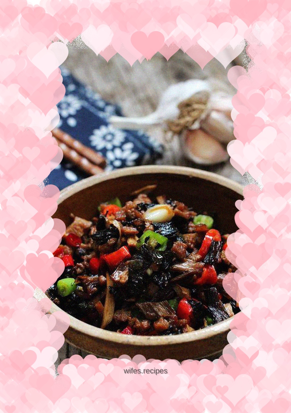 Spicy and crispy---Grandma's dish with hot pepper