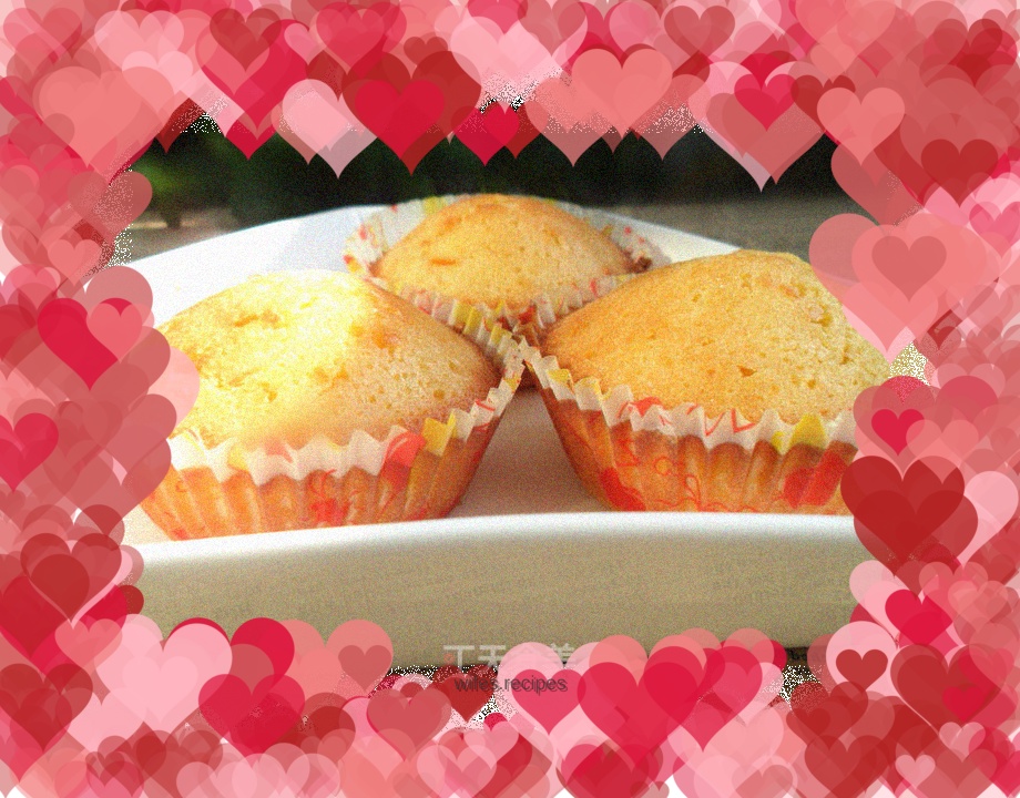 Orange cup cake