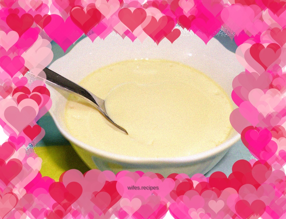 Milk stewed eggs