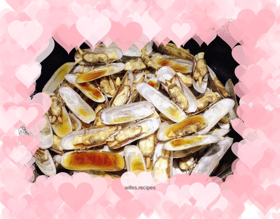 Enamel cast iron pot—Japanese style iron plate razor clam