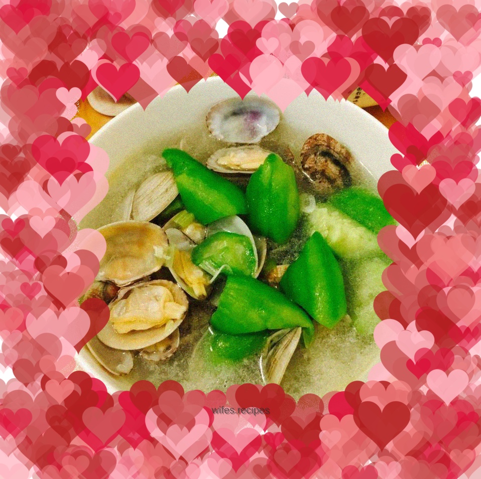 Clam and Luffa Soup