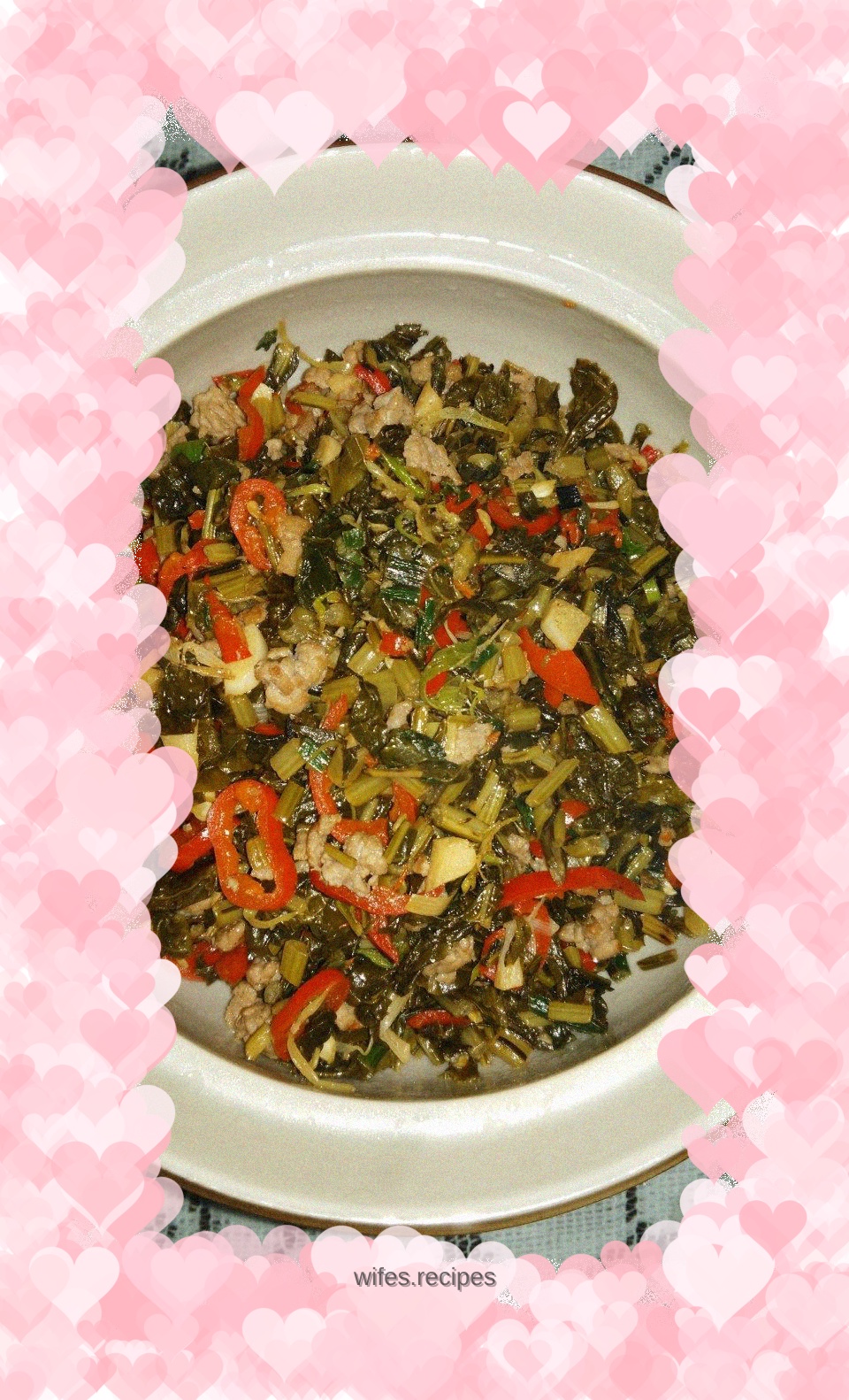 Stir-fried shredded pork with pickled vegetables