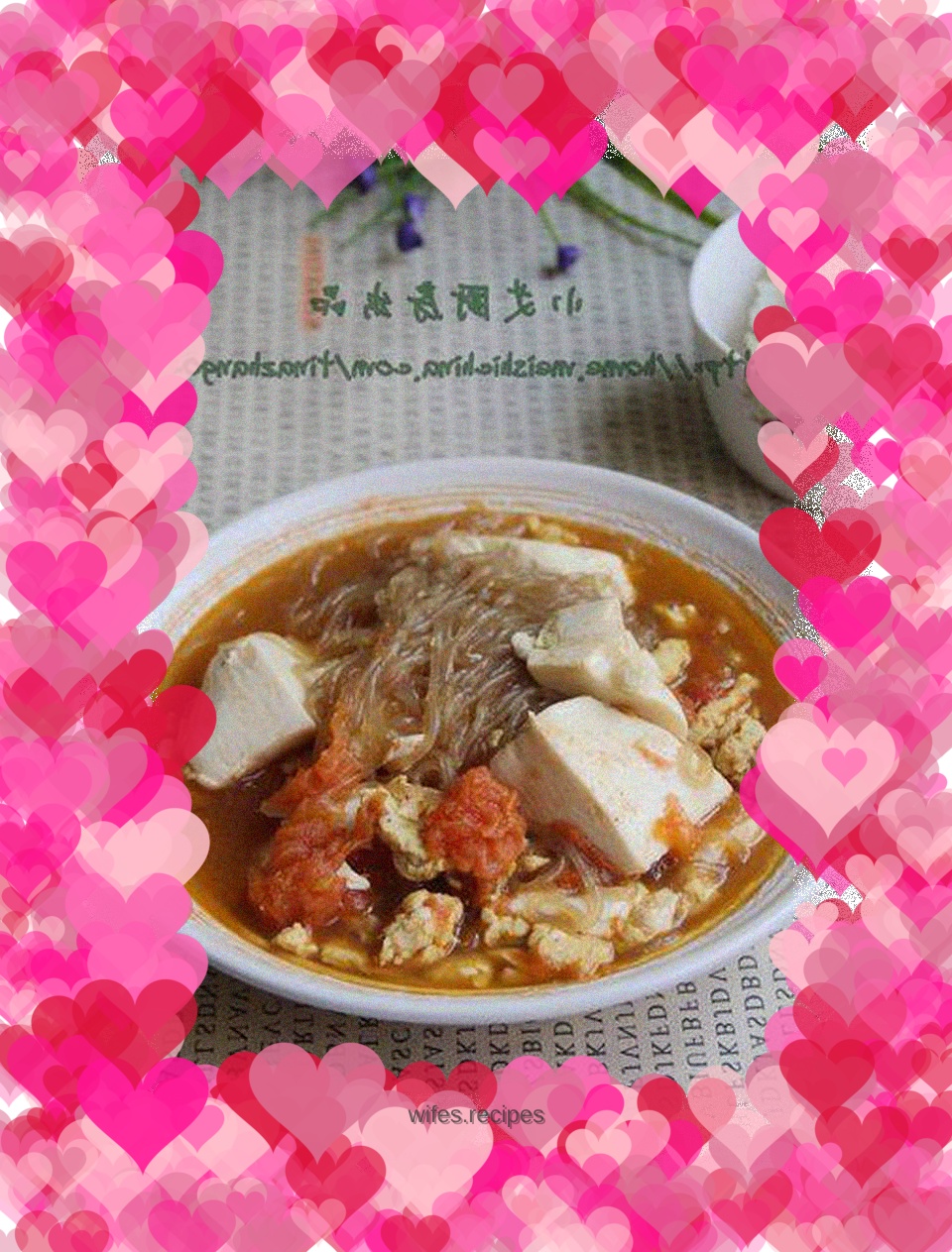 Stewed Vermicelli with Tomato and Egg