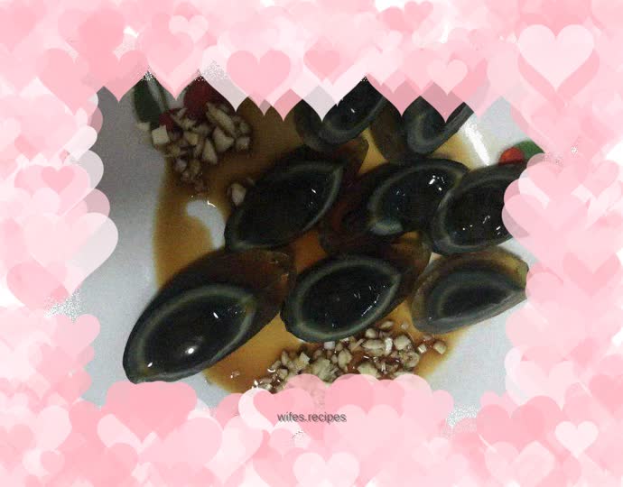 Cold preserved eggs-preserved eggs