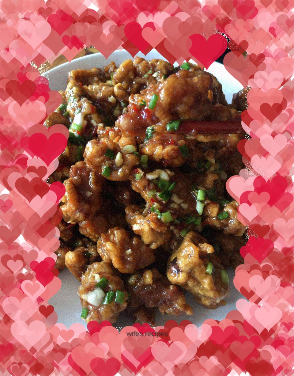 Sweet and sour pork ribs (Zhou Ning version)