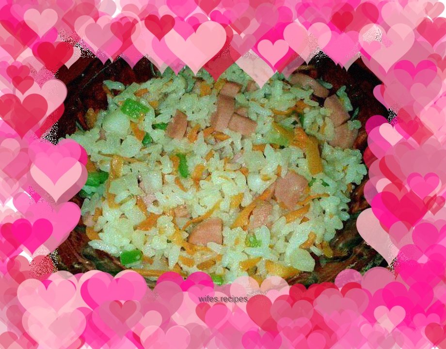 Thousand Island Sauce Fried Rice – Low Oil Version