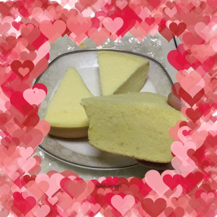 Rice cooker version cake