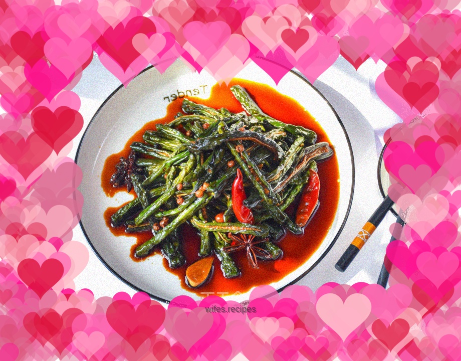 Pickled cucumber shreds