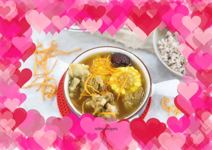 Cordyceps Flower Pork Ribs Soup